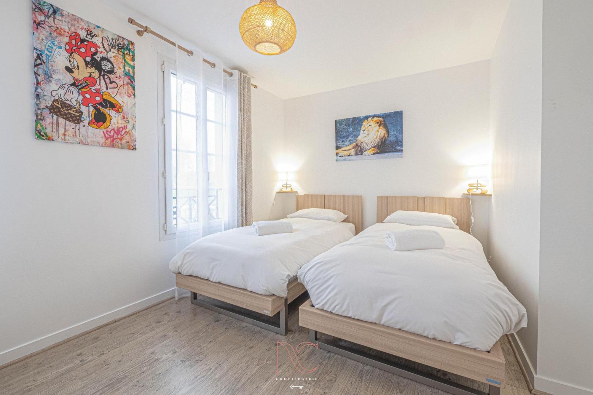 *disneyland-paris* 7pers, Wifi, Parking Apartment Bailly-Romainvilliers