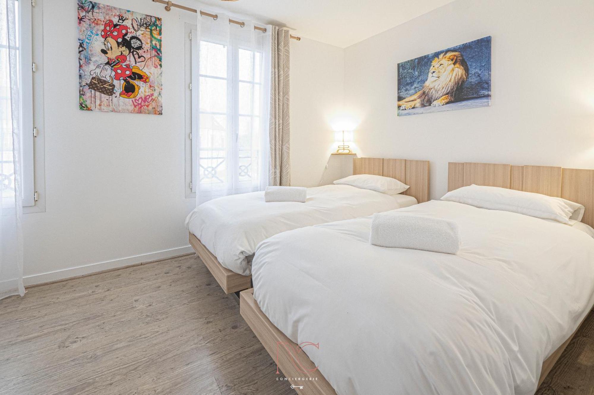 *disneyland-paris* 7pers, Wifi, Parking Apartment *